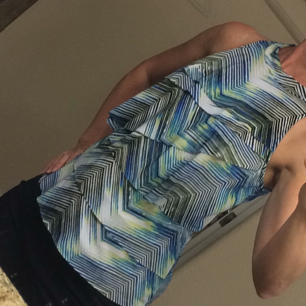 High neck top